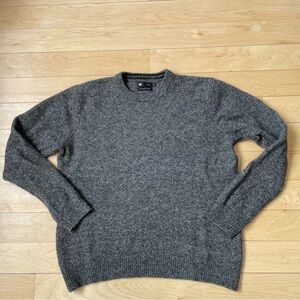 Gray Sweater 100% lambswool